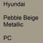 Preview: Hyundai, Pebble Beige Metallic, PC.